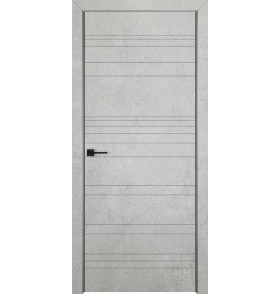 Лайн-1 AL кромка с 2-х сторон Бетон светлый