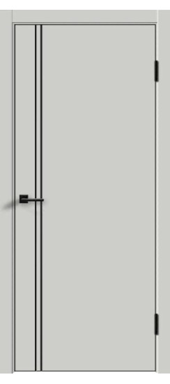 Техно 4 Серый Серый | Серый, 2000*700