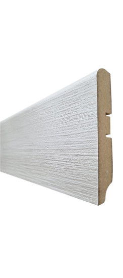 Плинтус напольный тон Белая лиственница | тон Белая лиственница, 70*16*2070