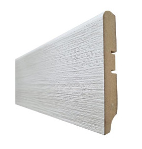 Плинтус напольный тон Белая лиственница