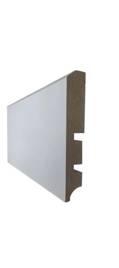 Плинтус напольный Лайтгрей | Лайтгрей, 80*16*2400