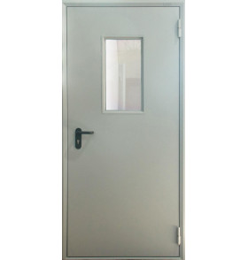 Однопольная остекленная ДМО-01 Металл