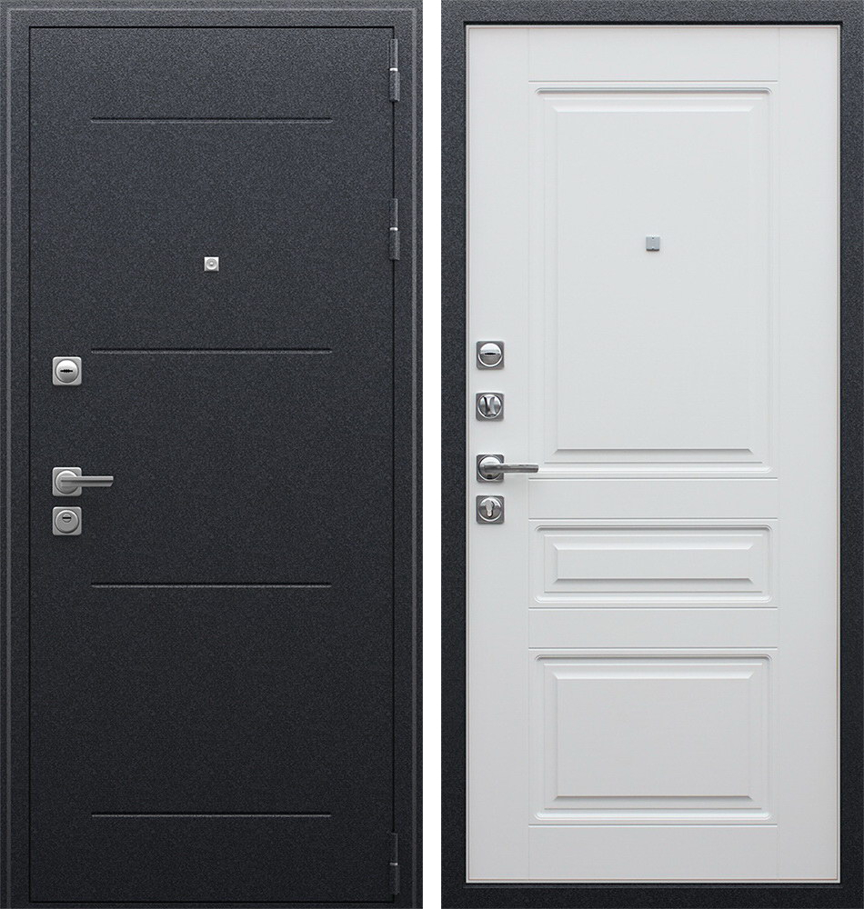 Стальная дверь "Техно XN 91 U" | Порошковое покрытие 