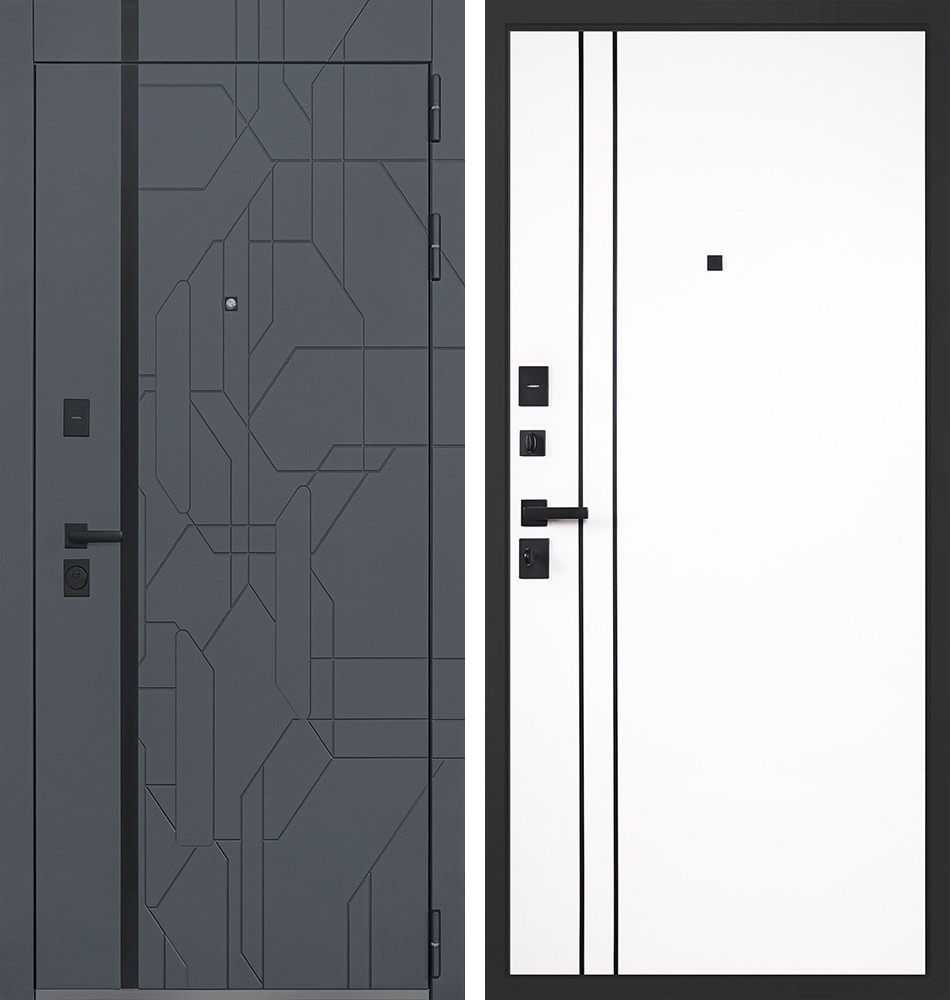 Стальная дверь "Forest" | Порошковое покрытие 