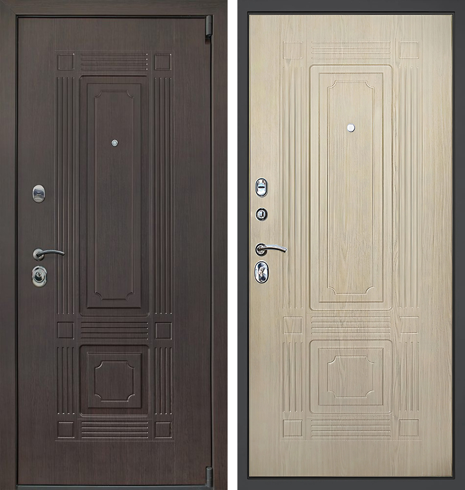 Стальная дверь "Викинг" | Порошковое покрытие 