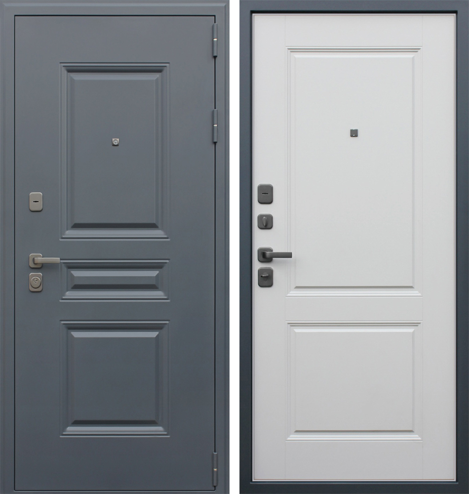 Стальная дверь "Барселона" | Порошковое покрытие 