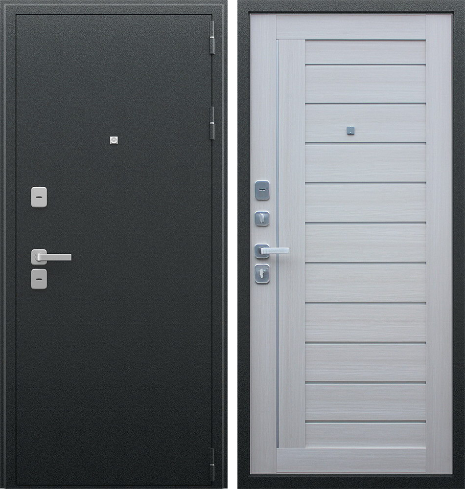 Стальная дверь "Соло" | Порошковое покрытие 