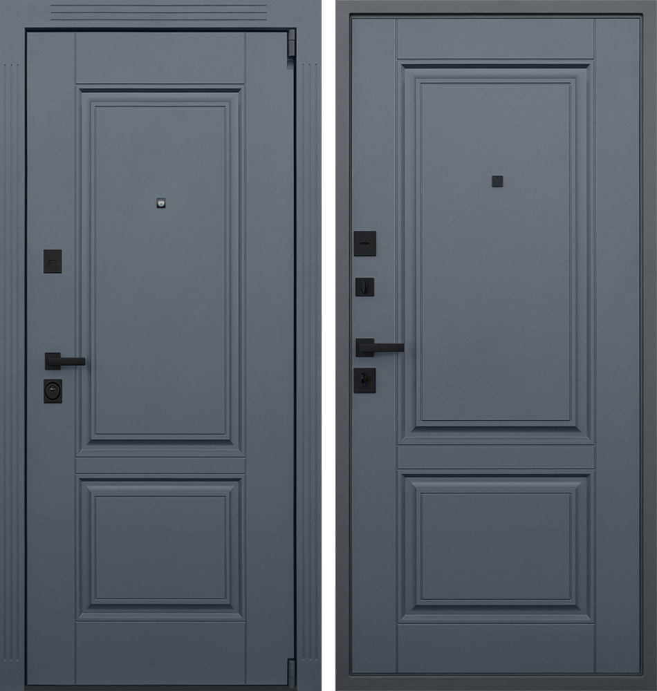 Стальная дверь "Гермес Неоклассика" | Порошковое покрытие 