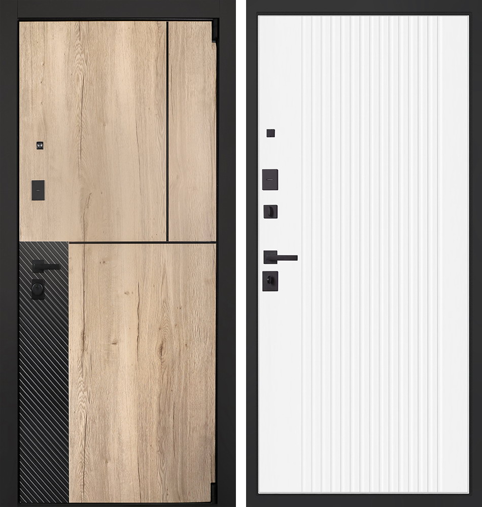 Стальная дверь "Sigma". Заказная модель. | Порошковое покрытие 