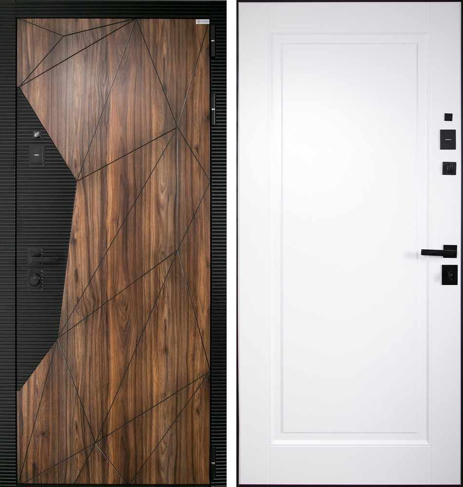 Стальная дверь "Берилл" (адаптивная замковая часть). Заказная модель. | Порошковое покрытие 