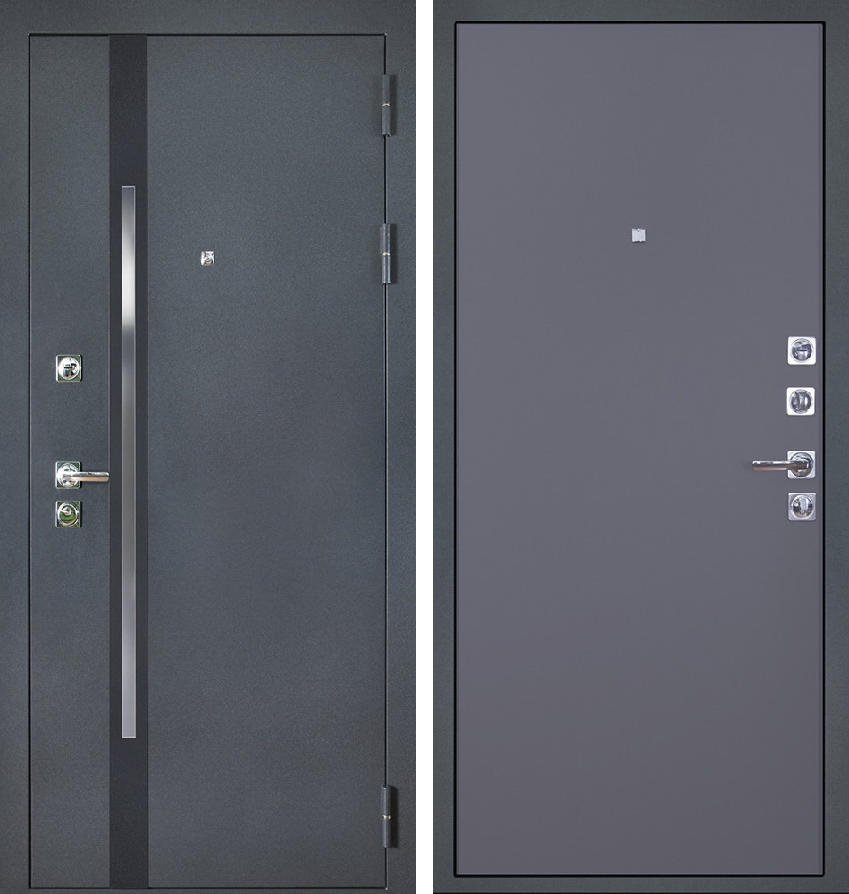 Стальная дверь "Меккано". Заказная модель.