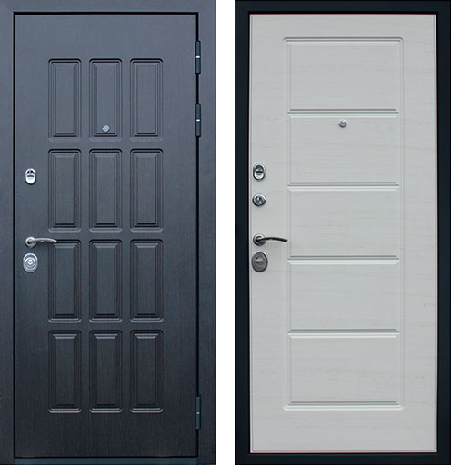 Стальная дверь "Фортуна". Заказная модель.