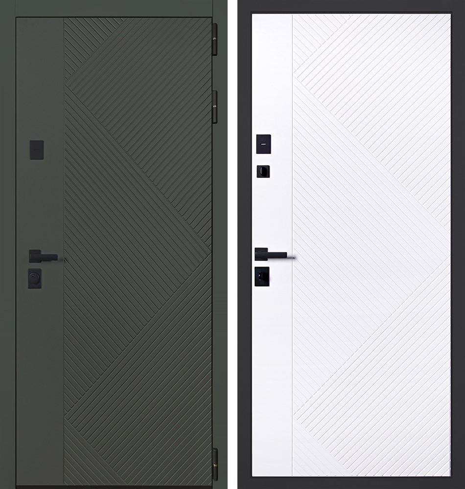 Стальная дверь "Лима" (адаптивная замковая часть). Заказная модель.