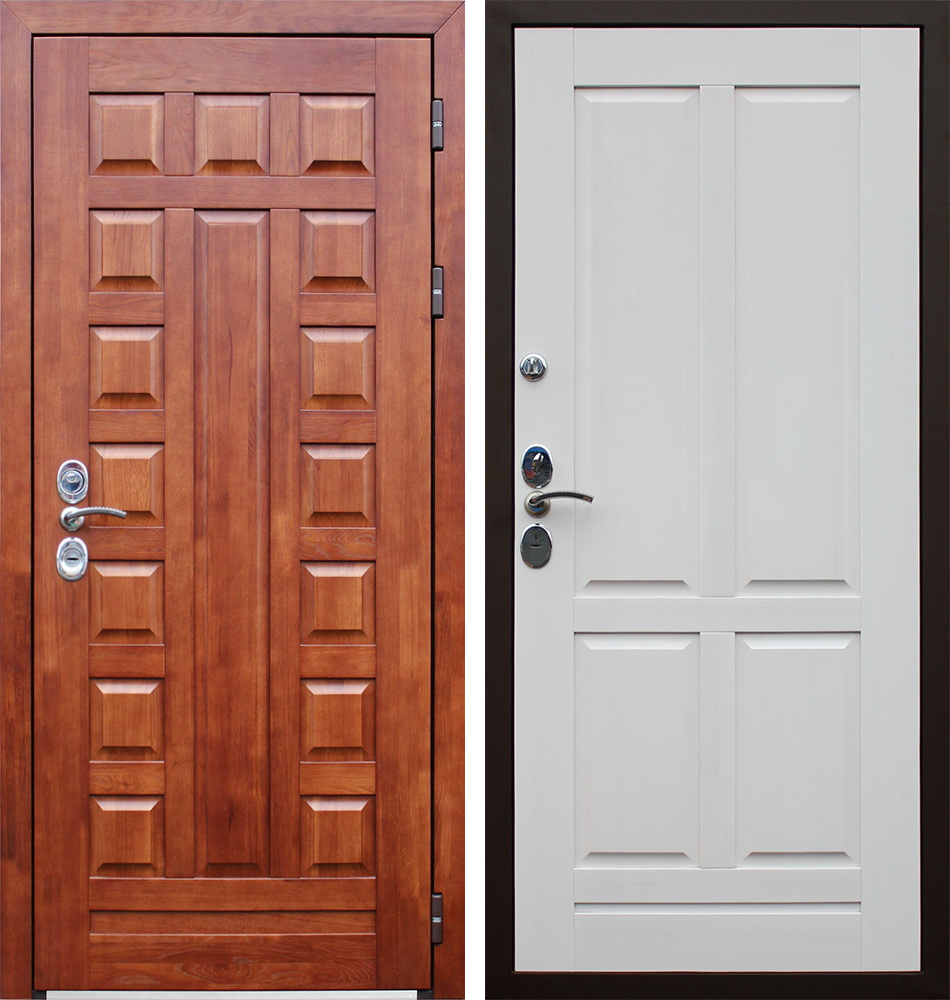 Стальная дверь "Массив". Заказная модель.