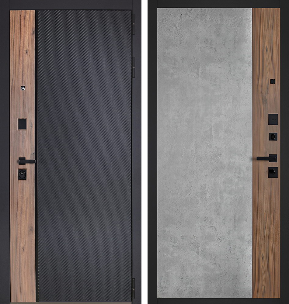 Стальная дверь "Avant". Заказная модель. | Порошковое покрытие 