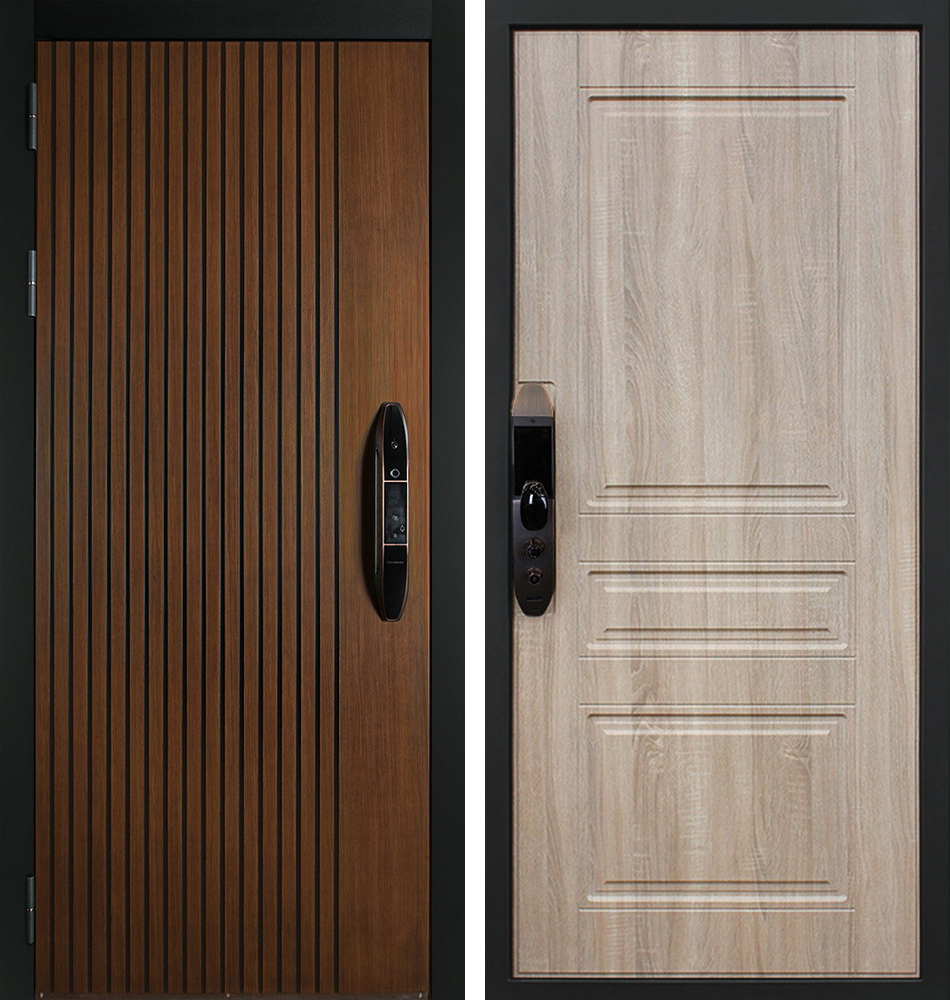 Стальная дверь "Фиджи". Заказная модель. | Порошковое покрытие 