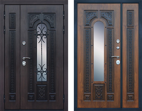Стальная дверь "Русь Великая". Заказная модель. | Порошковое покрытие 