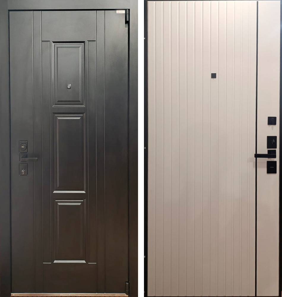 Стальная дверь "Freedom" Заказная модель. | Порошковое покрытие 