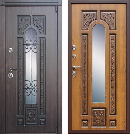 Стальная дверь "Лацио". Заказная модель.