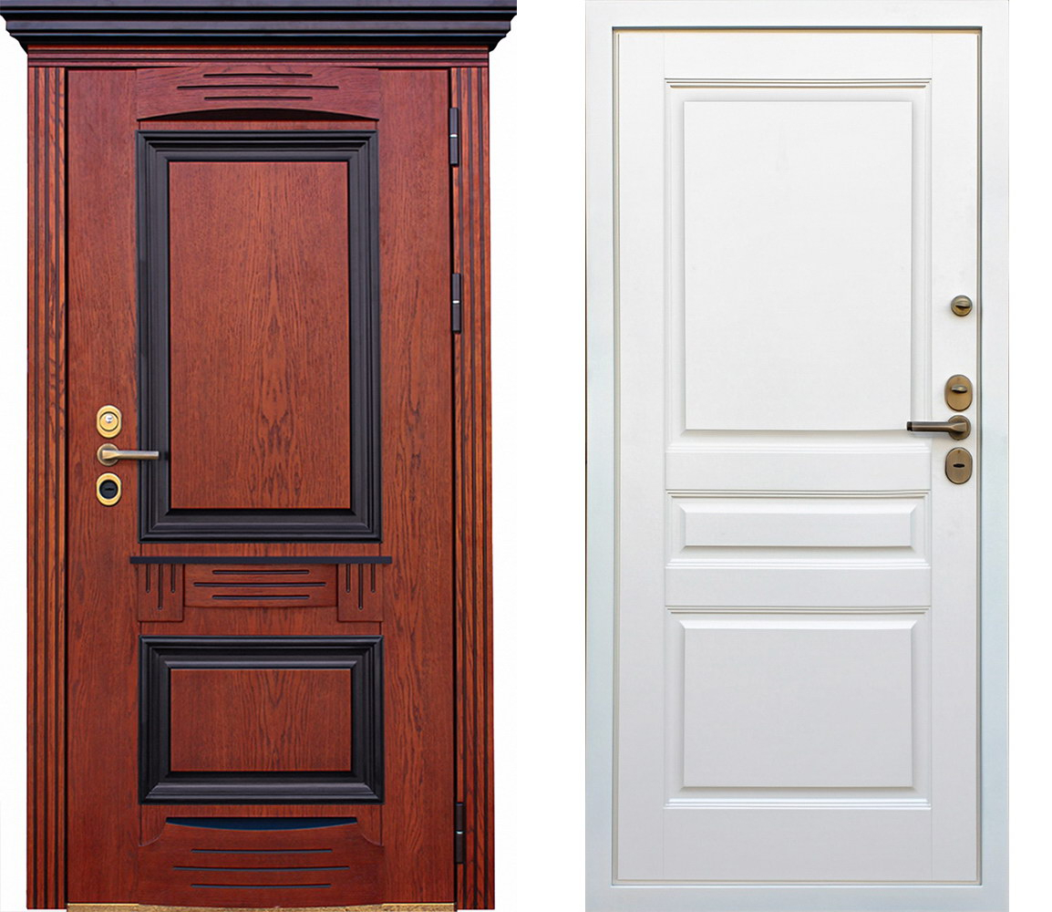 Стальная дверь "Фараон". Заказная модель.