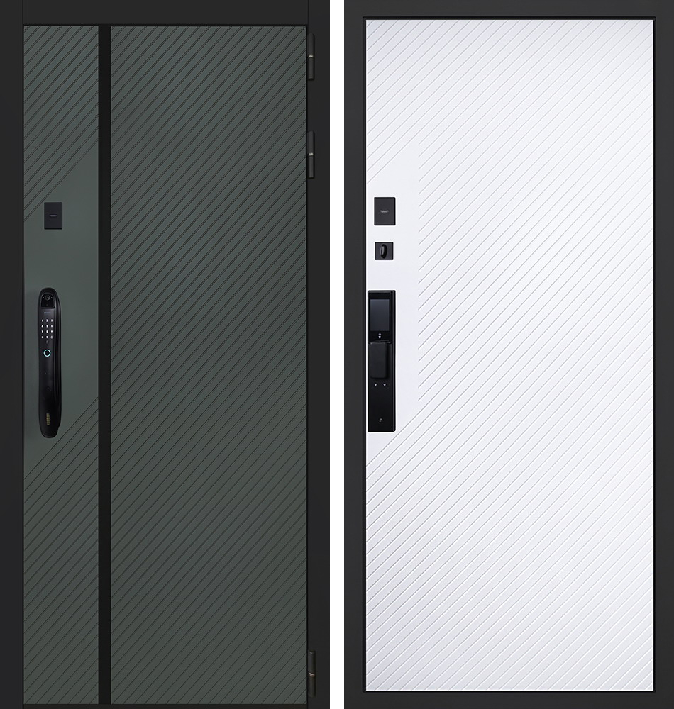 Стальная дверь Лион (биометрический замок)
