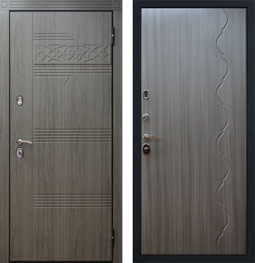 Стальная дверь "Виктория". Заказная модель. | Порошковое покрытие 