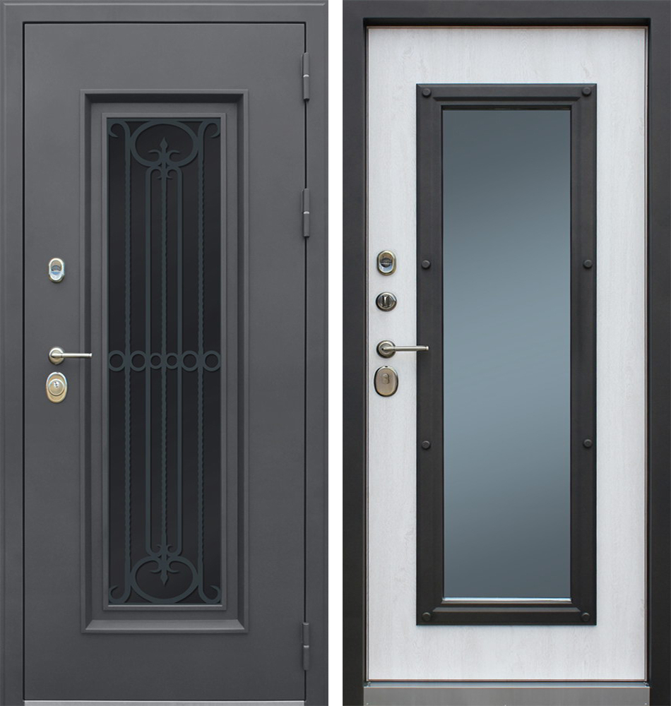 "Grand Lux light 2" с окном и лазерной резкой (терморазрыв 3к).