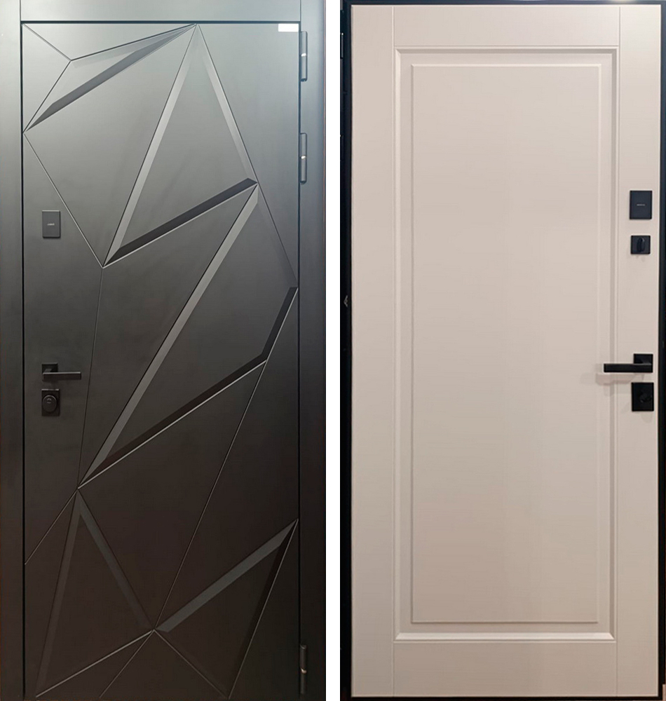 Стальная дверь "Амстердам". Заказная модель. | Порошковое покрытие 