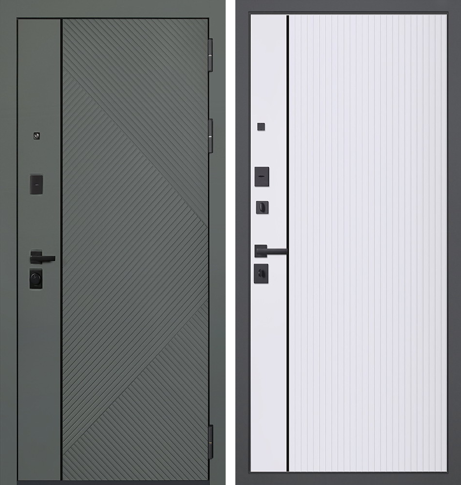 Стальная дверь "Форпост". Заказная модель. | Порошковое покрытие 