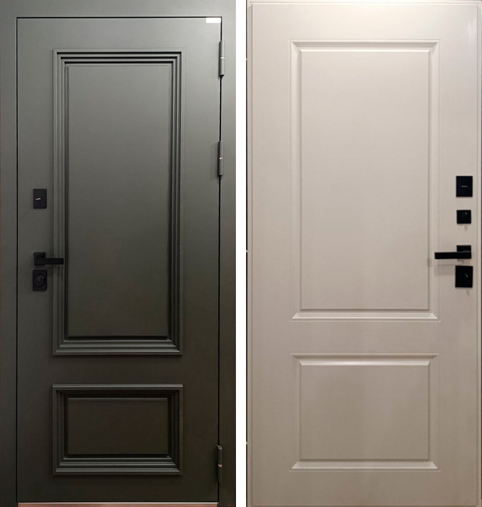 Стальная дверь "Цаворит" (терморазрыв 3к). Заказная модель.