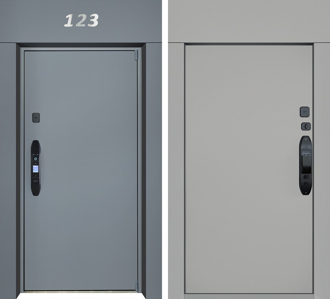 Стальная дверь "Nid". Заказная модель. | Порошковое покрытие 