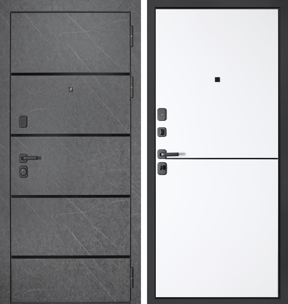 Стальная дверь "Трея". Заказная модель. | Порошковое покрытие 