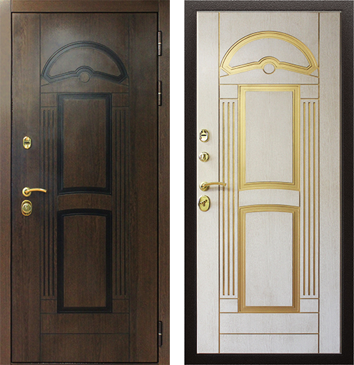 Стальная дверь "Аполлон". Заказная модель. | Два слоя покрытия металлических элементов: первый слой - порошковое покрытие 
