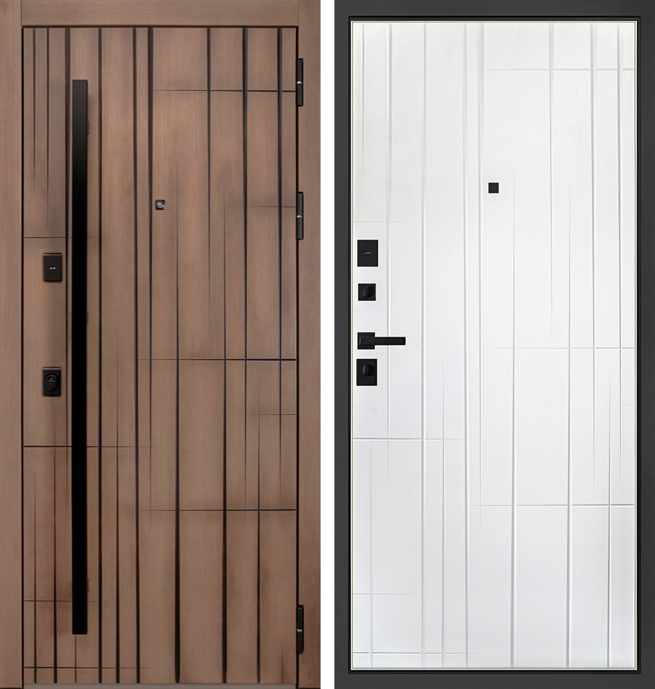 Стальная дверь "Эльдорадо". Заказная модель. | Порошковое покрытие 