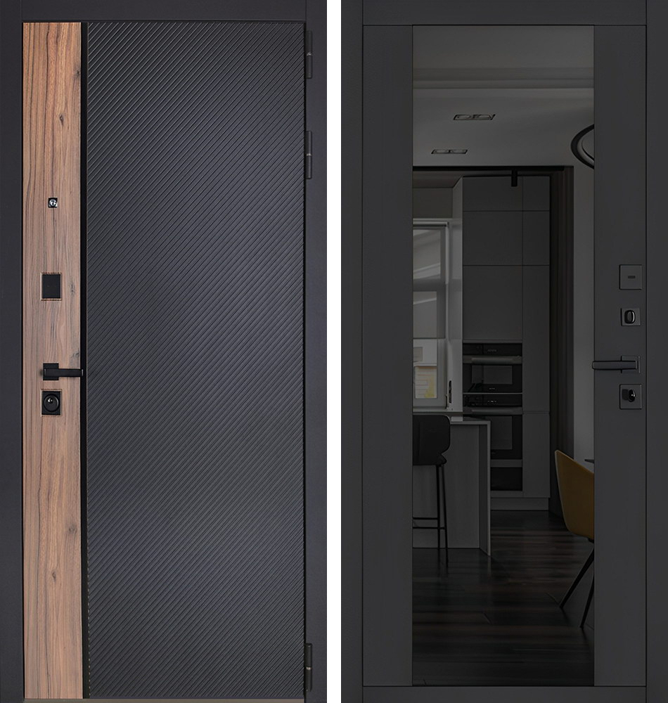 Стальная дверь "Tino". Заказная модель. | Порошковое покрытие 