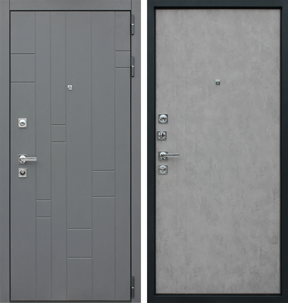 Стальная дверь "Цитадель". Заказная модель.