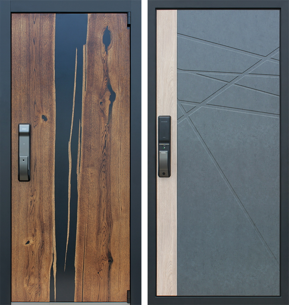 Стальная дверь "Слэб". Заказная модель.