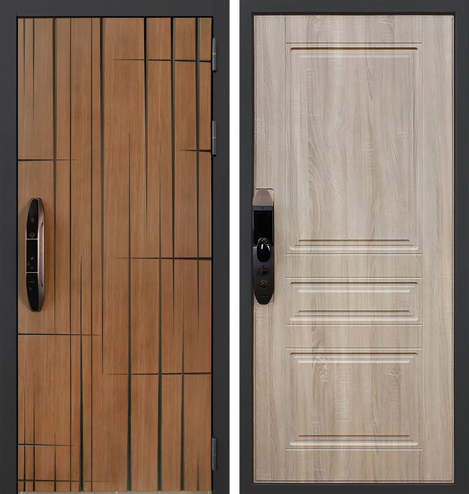 Стальная дверь «Гранит». Заказная модель. | Порошковое покрытие 