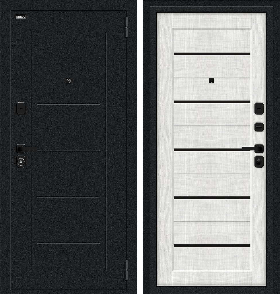 Борн/SBlack, цвет: Букле черное/Bianco Melinga