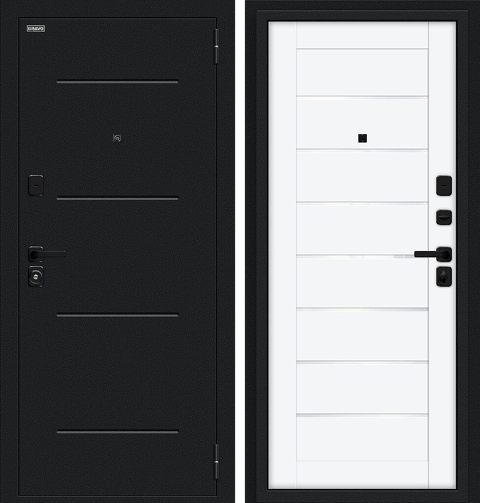 Техно/SBlack, цвет: Букле черное/White Silk, размер : 