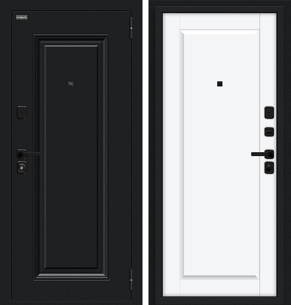 Сьют МФ/SBlack, цвет: Букле черное/White Silk